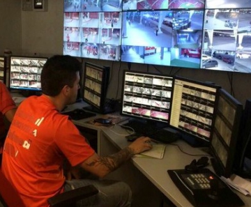 Sistema de monitoramento no estádio Beira-Rio utiliza 289 câmeras