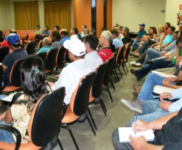 O encontro aconteceu na sede do Sindicato Rural de Nova Mutum e é o terceiro de uma série de workshops pelo interior do estado