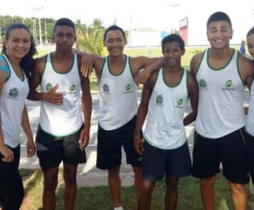 Equipes masculina e feminina comemoram resultados em estadual sub-20 de atletismo