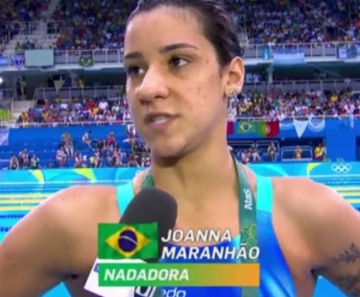Entrevista com atleta olímpica Joanna Maranhão.